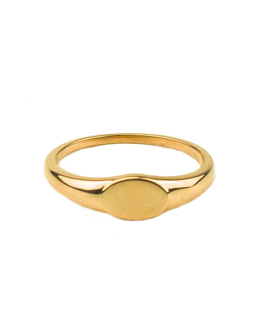 Tiny signet Or