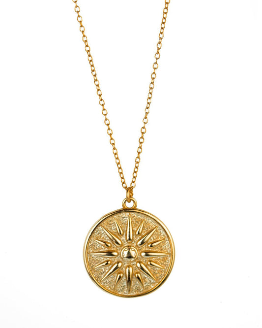 Sun Medallion Or