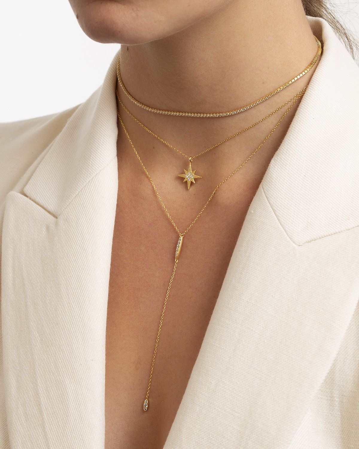 Rose des vents white gold