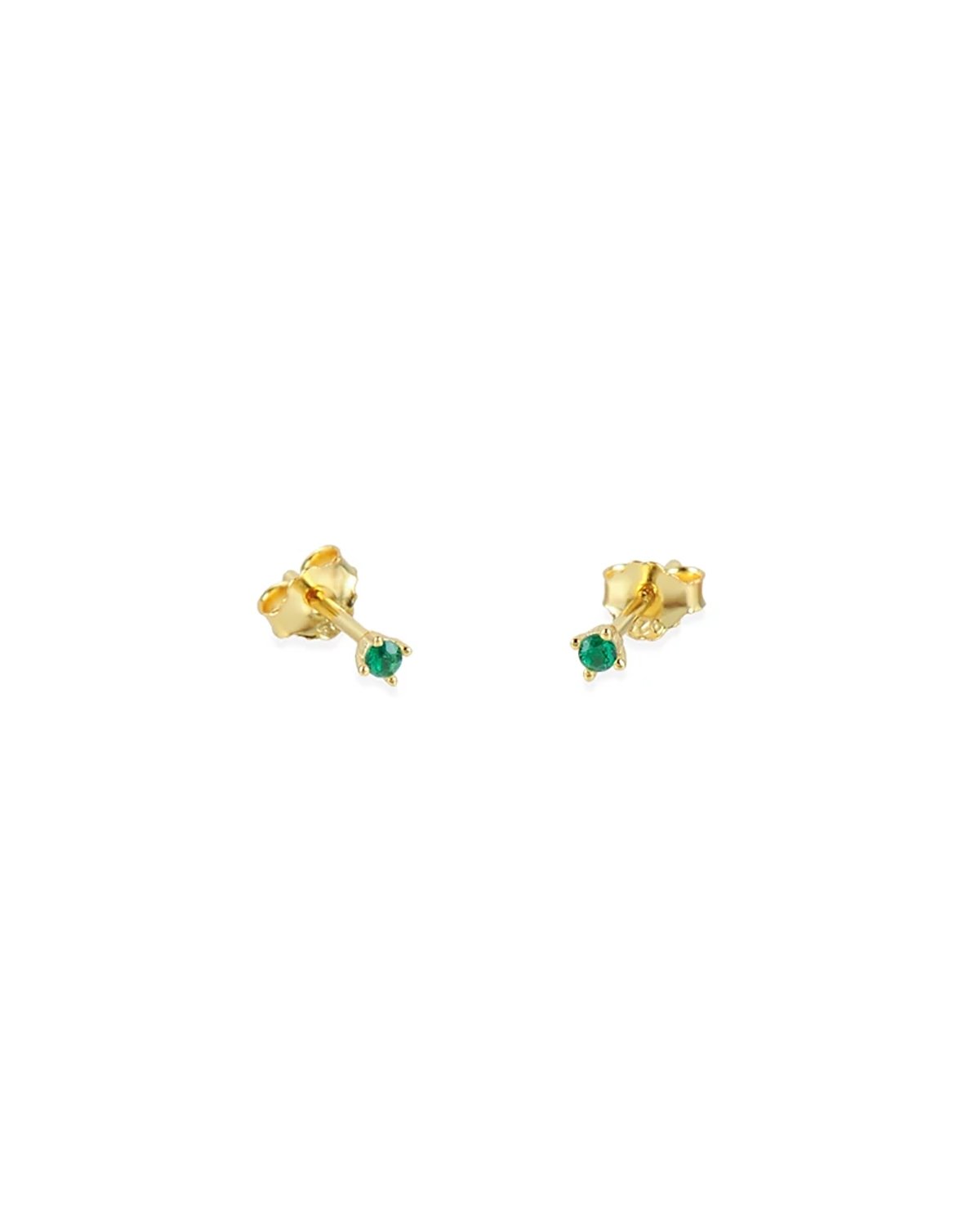Tiny emerald gold