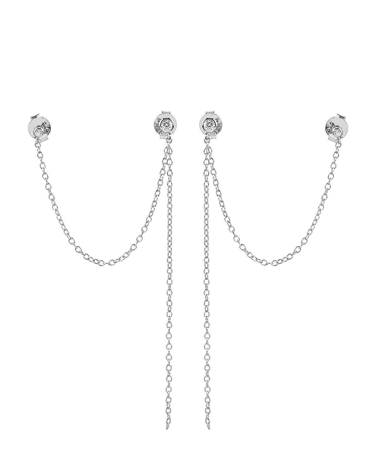 Double chain silver