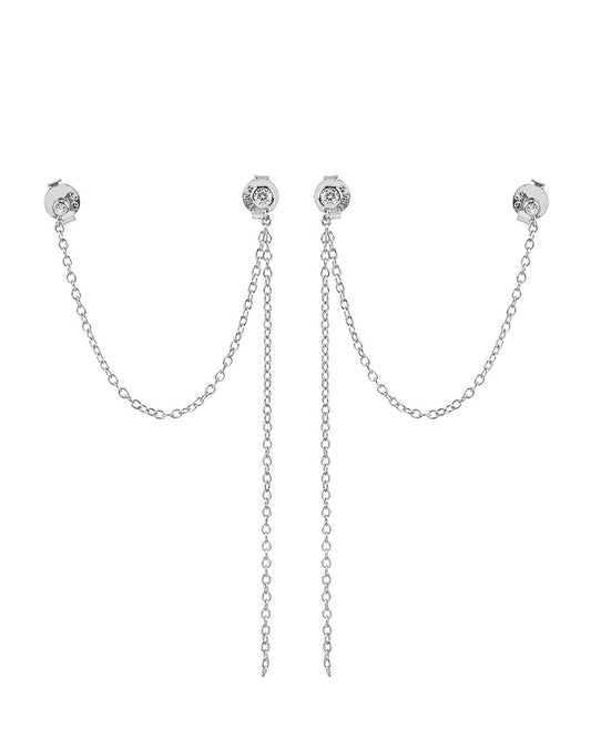 Double chain silver