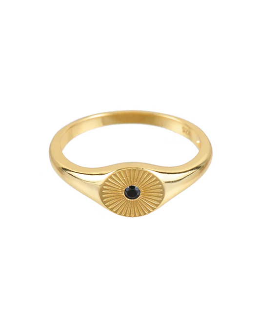 Black Sunburst gold