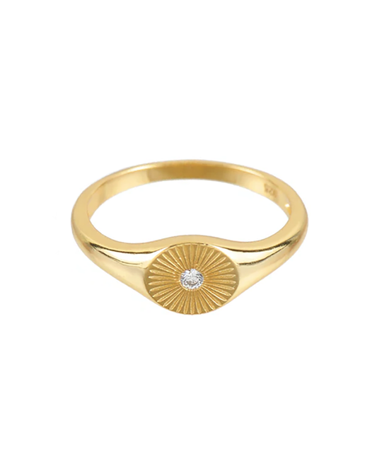 White Sunburst gold