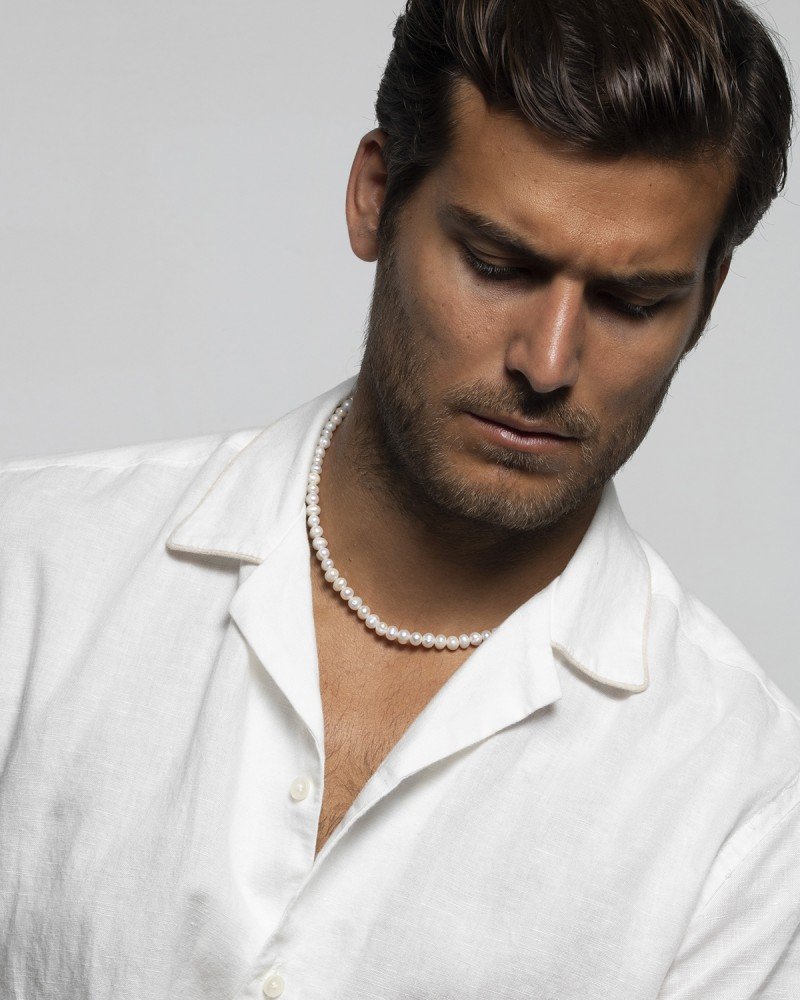 Tahiti gold - Pearl necklaces for men - Trium Jewelry