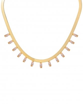 Connector gold - Gold necklaces - Trium Jewelry