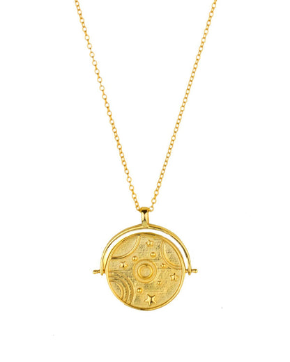 Rotating Medallion gold