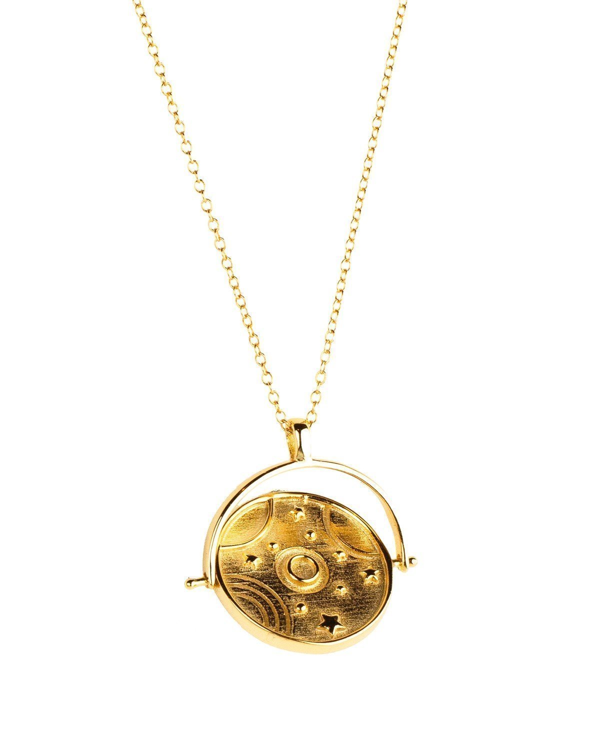 Rotating Medallion gold