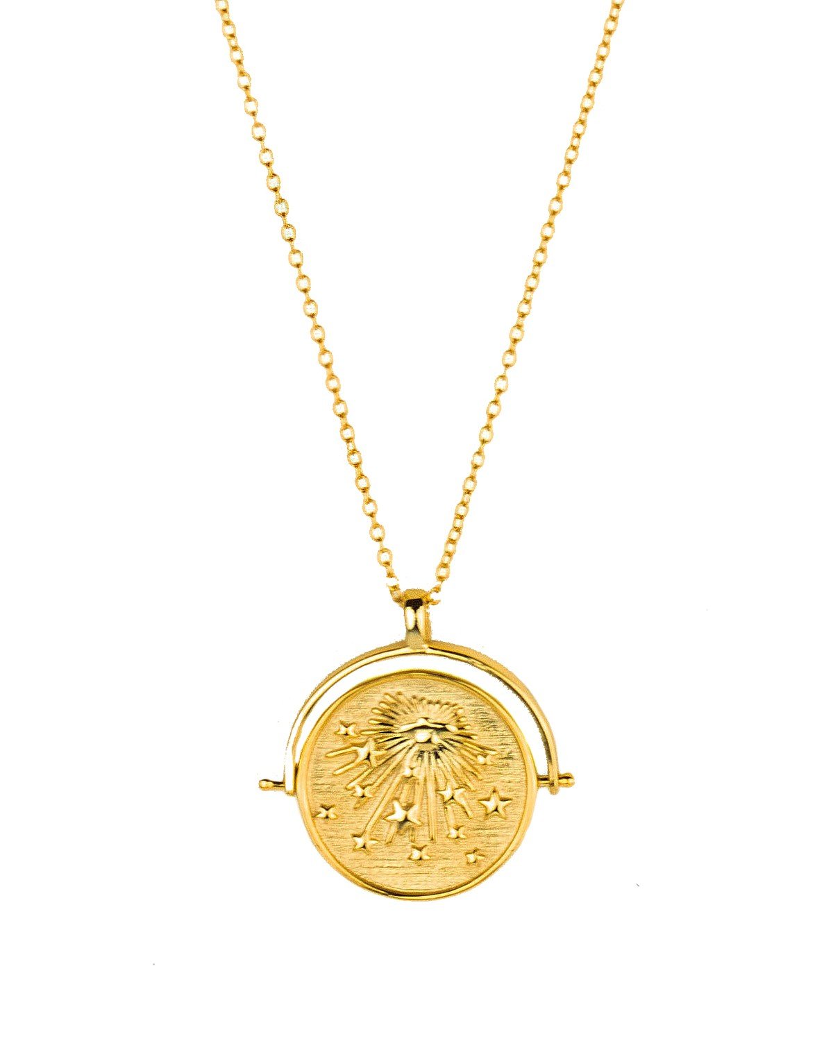 Rotating Medallion gold