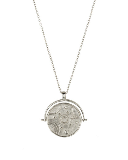 Rotating Medallion silver