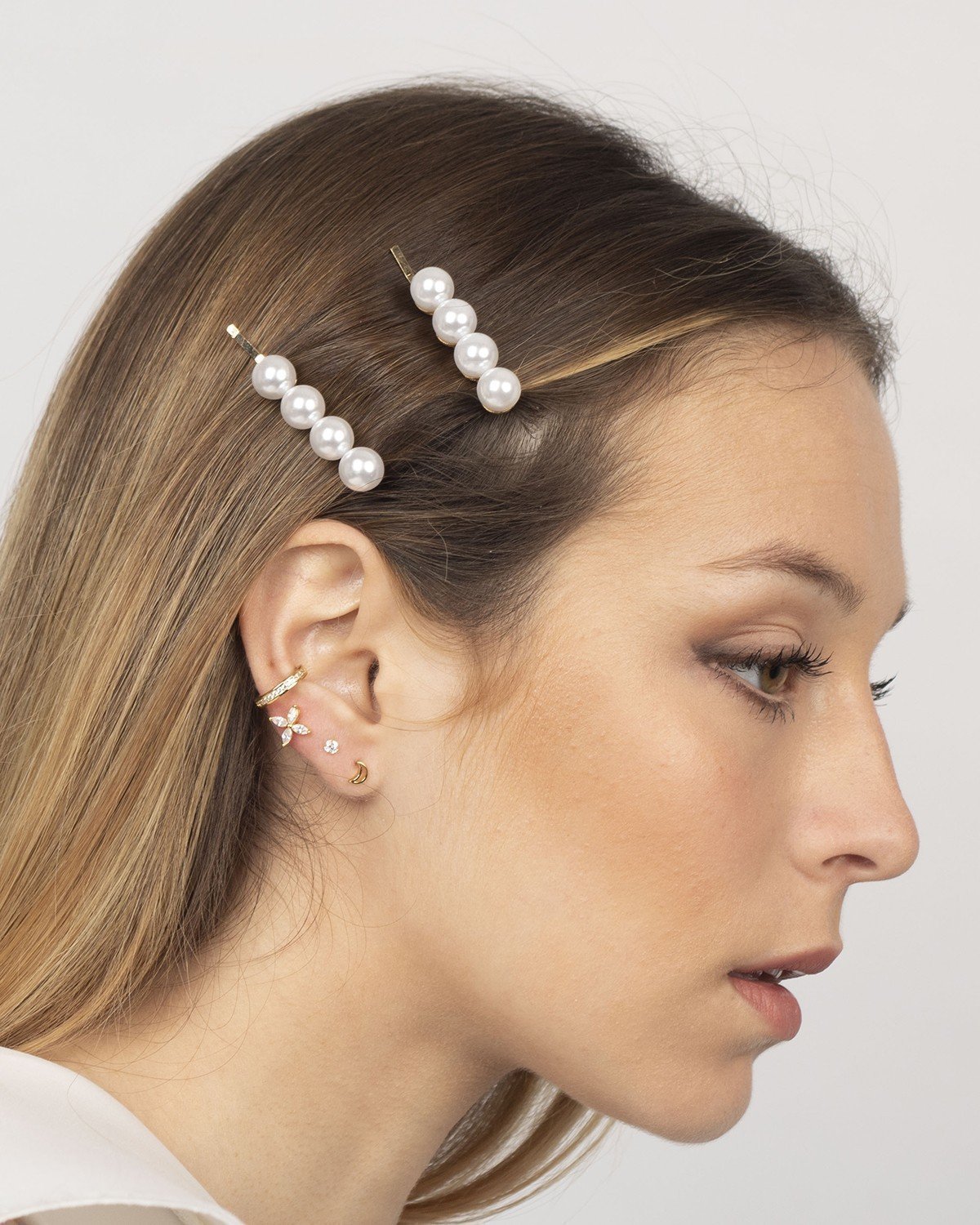 Small Pearl hair clip