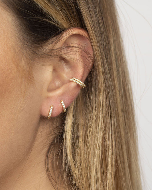 Lin ear cuff gold