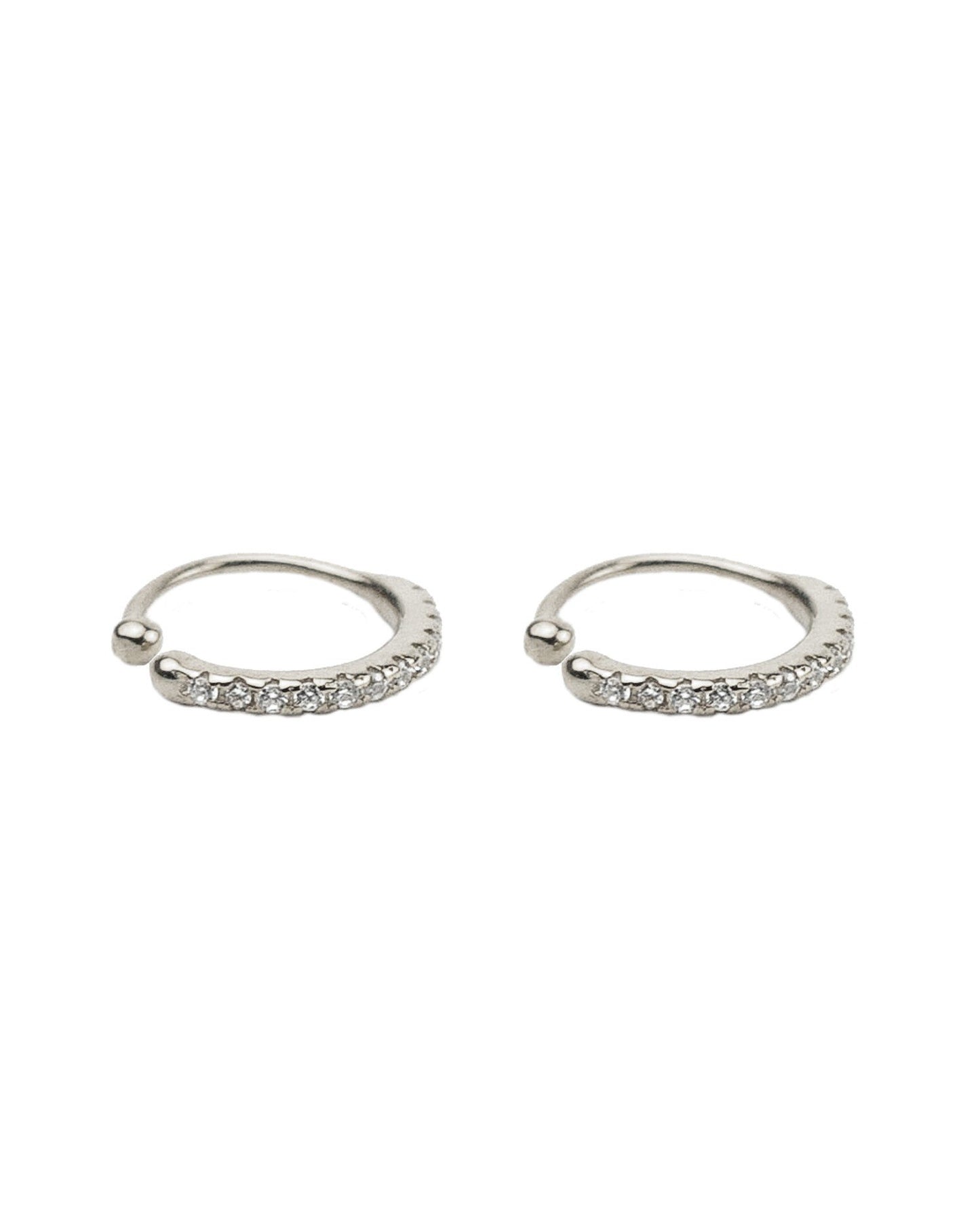 Lin ear cuff silber