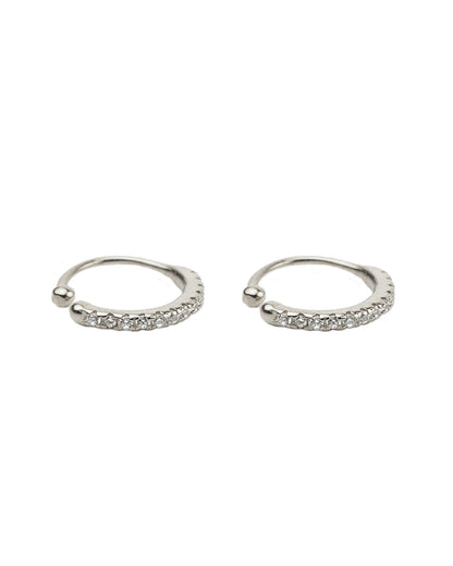 Lin ear cuff silver