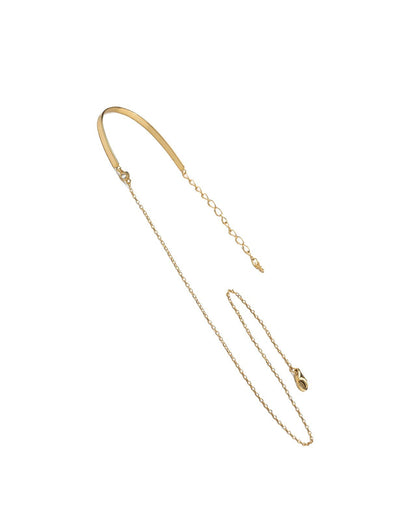 Cuff chain gold