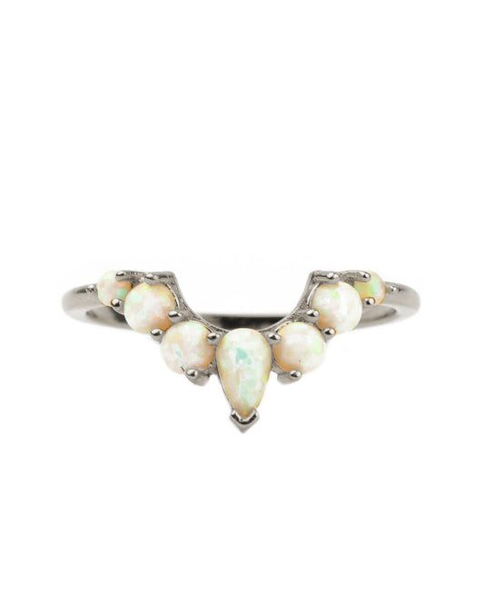 Stacking opal silver