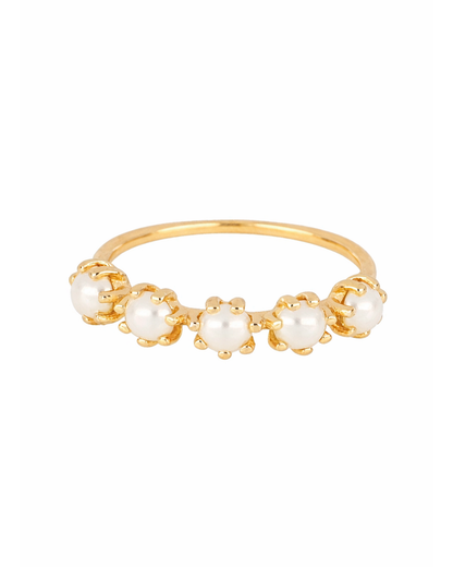 Five Pearls Ring Or
