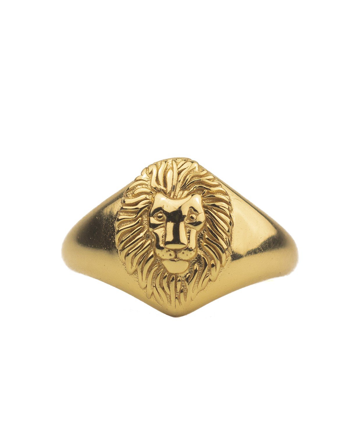 Lion signet gold