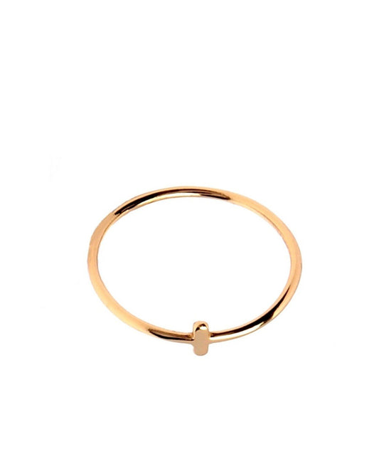 Bar ring gold