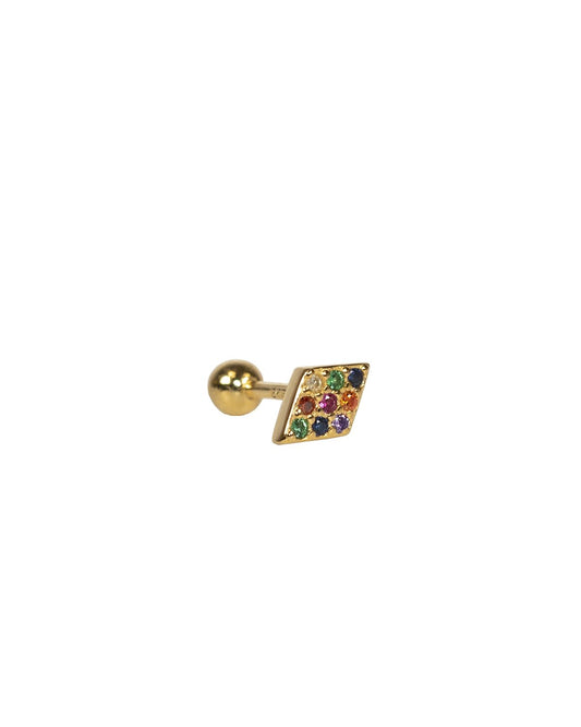 Rainbow piercing gold