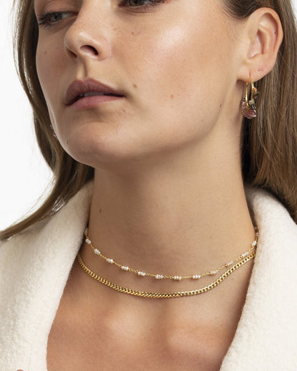 Chain choker gold
