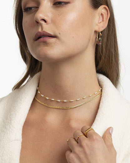 Chain choker gold