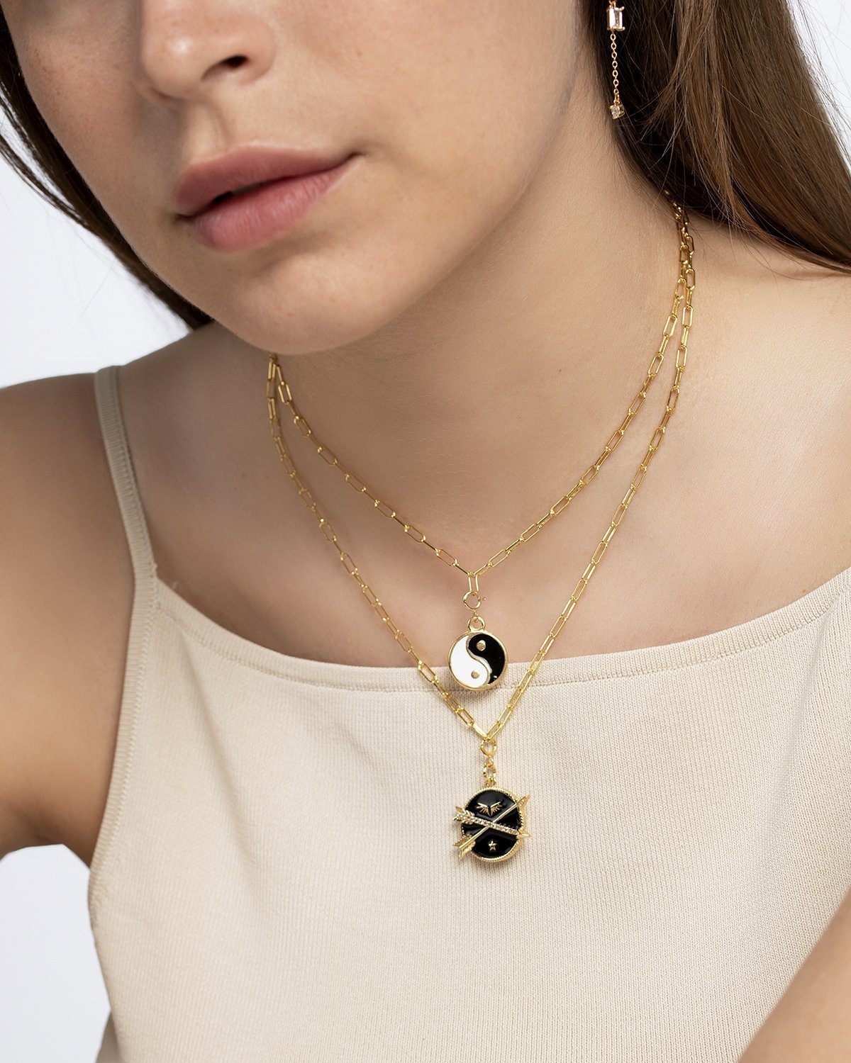 Yin yang necklace