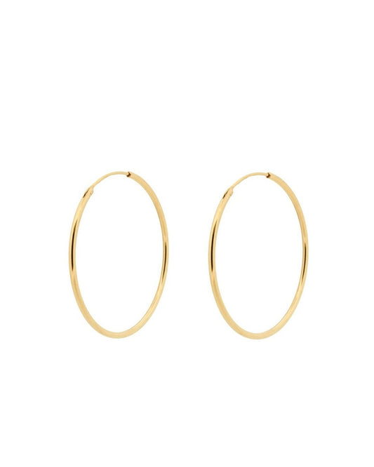 Endless hoops gold