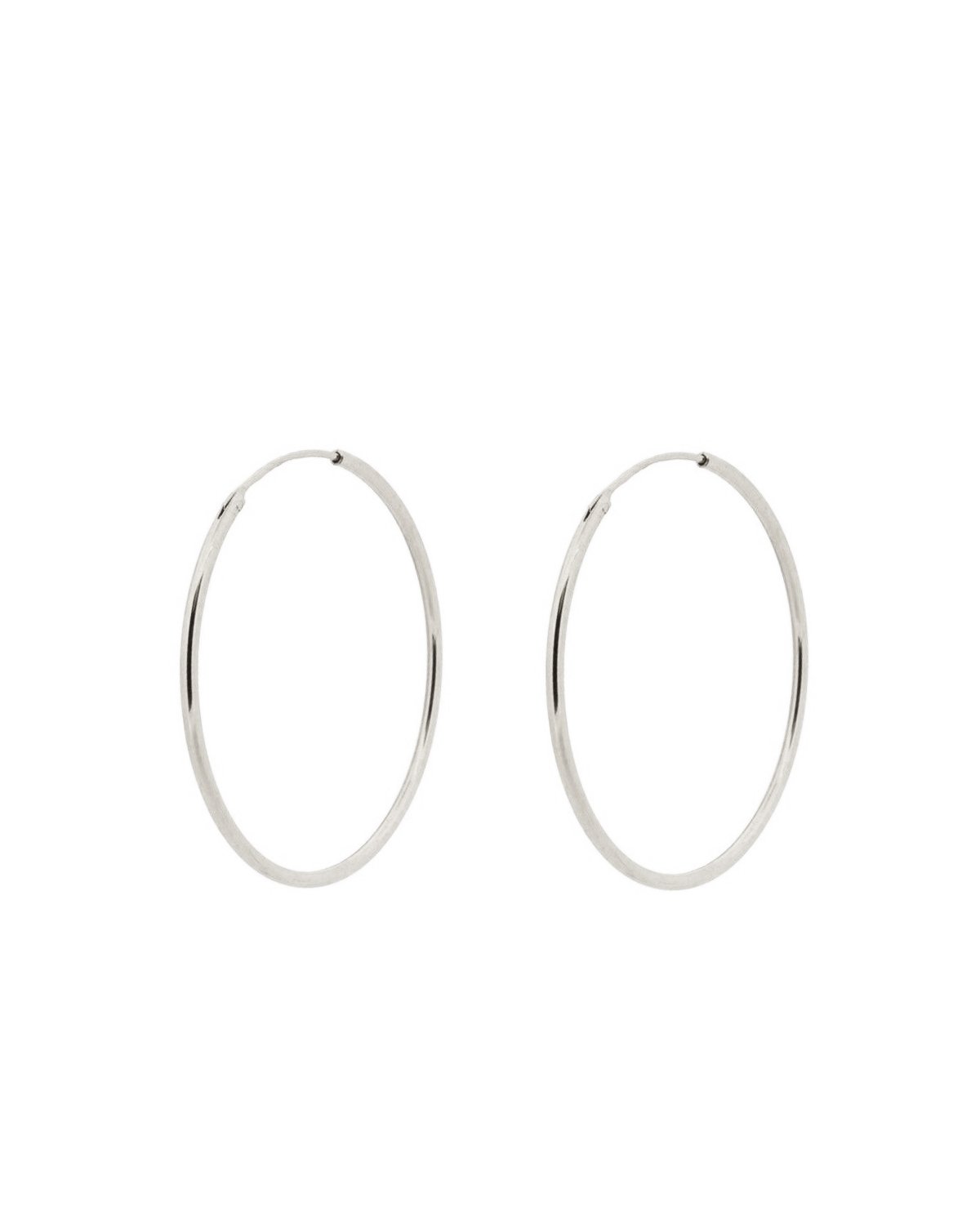 Endless hoops silver