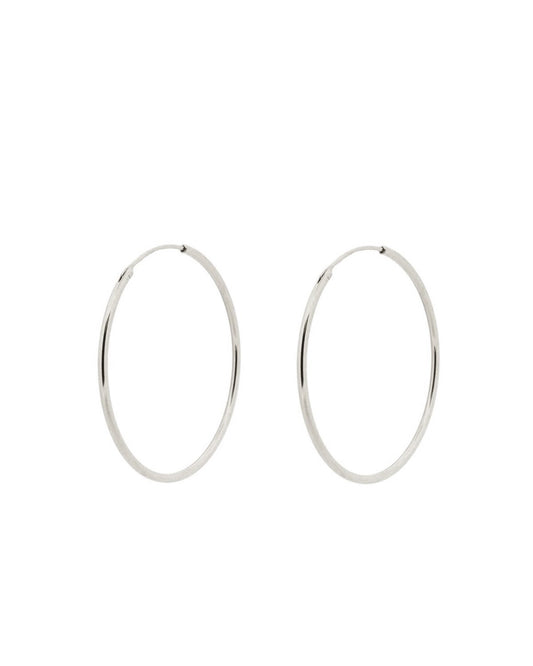 Endless hoops silver