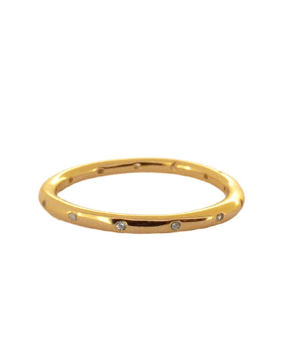 Band cz gold