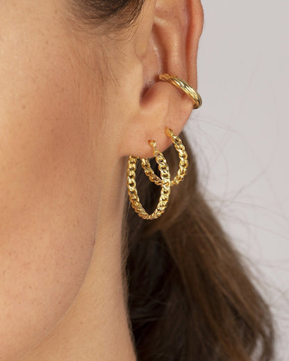 Silva Ear cuff gold