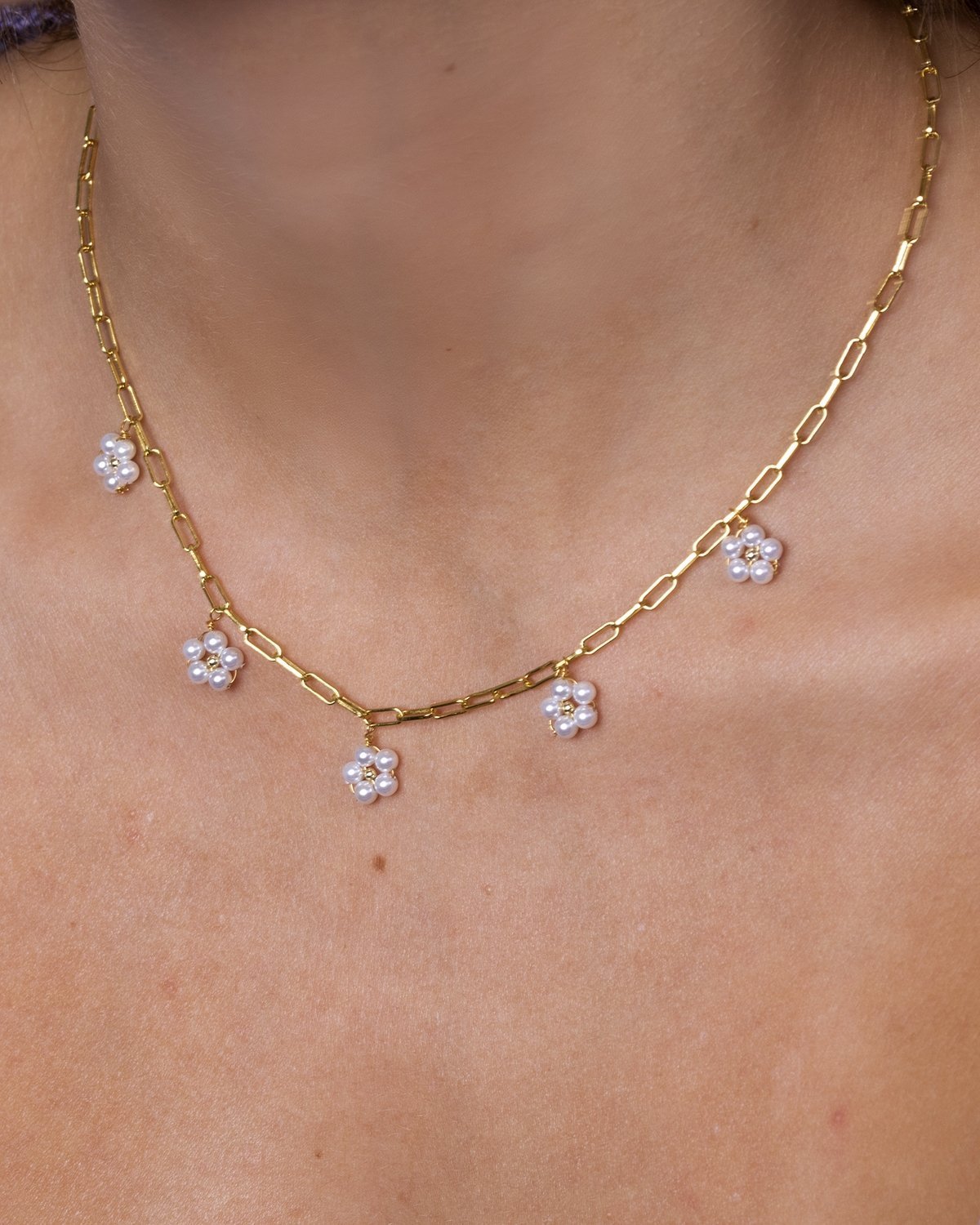 Box Daisy Pearl Gold