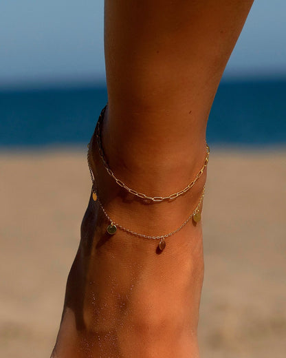 Mereen anklet gold