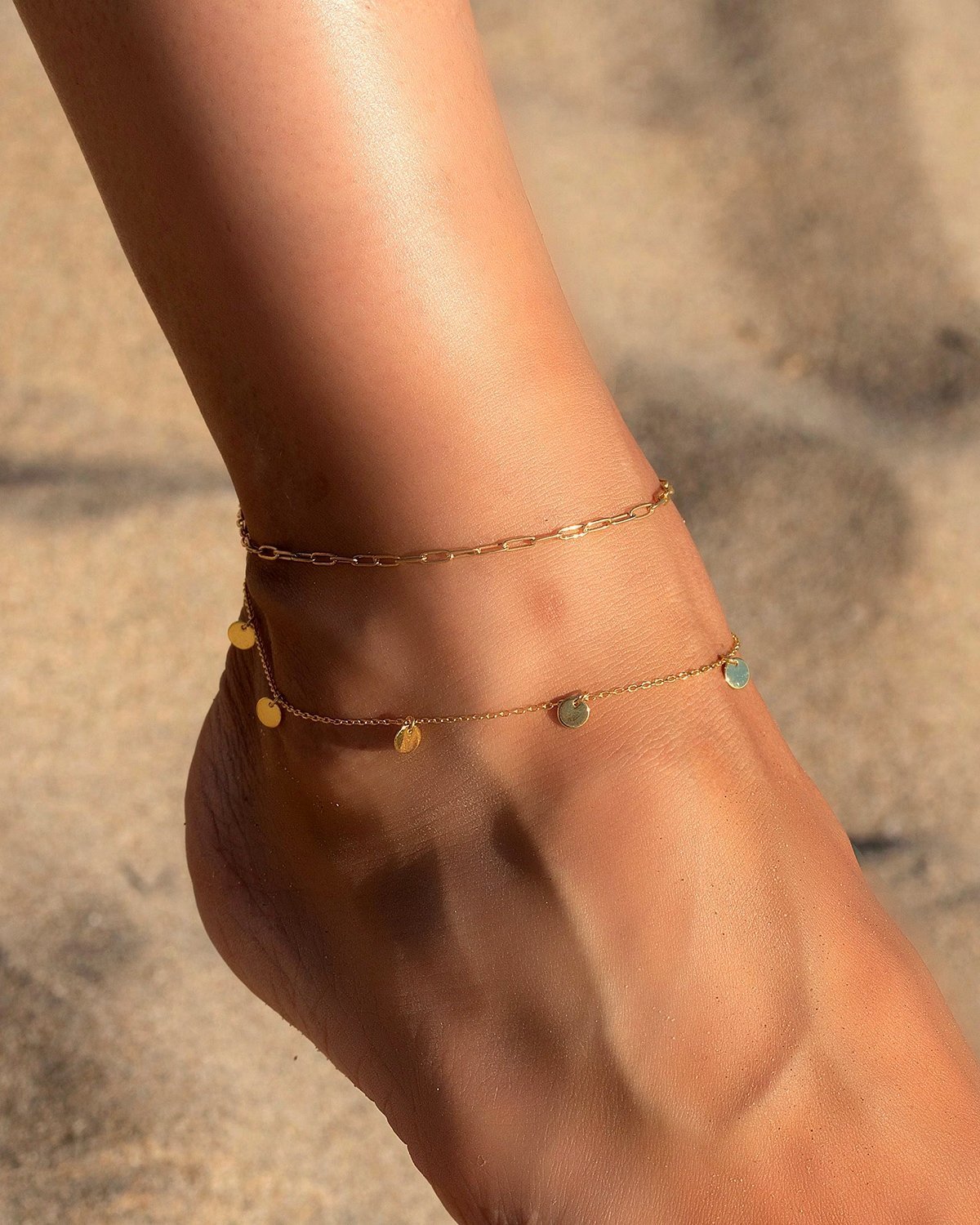 Mereen anklet gold