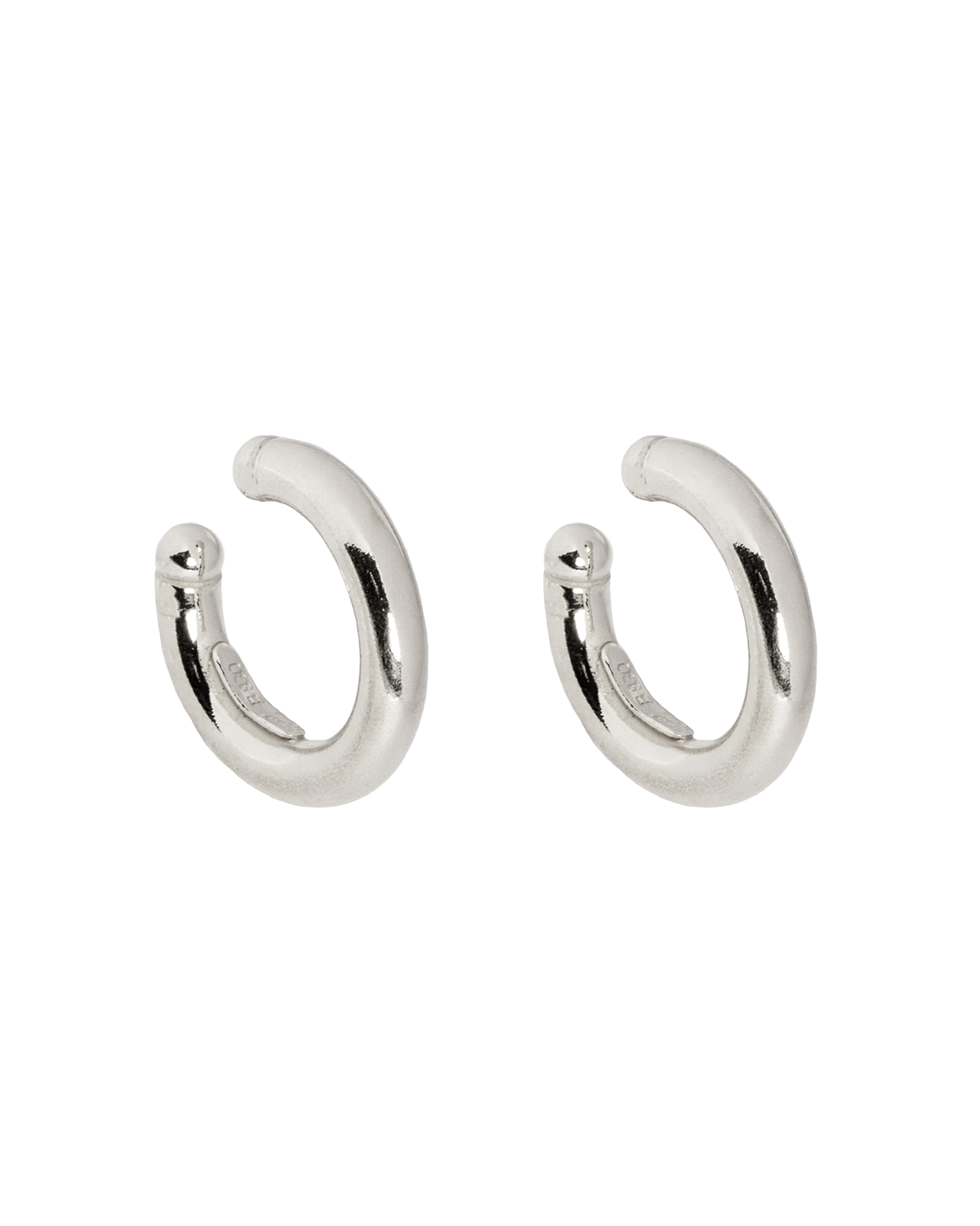 Chunky Ear cuff silver