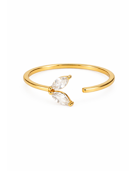 Open flower gold