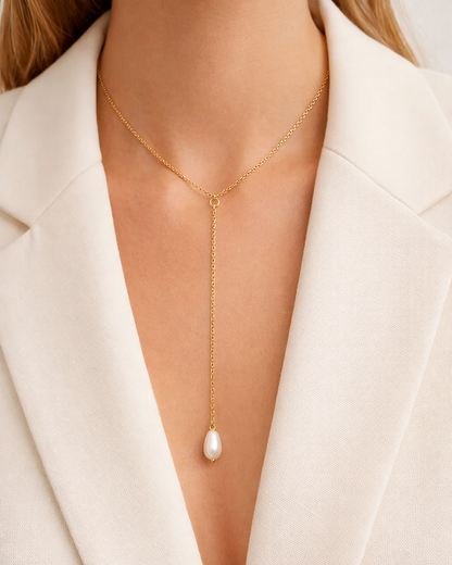 Alba Pearl Necklace Or