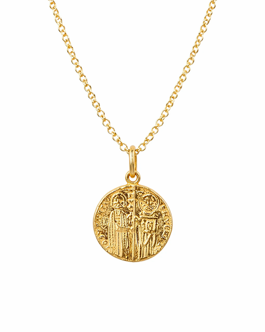 Ancient medallion gold