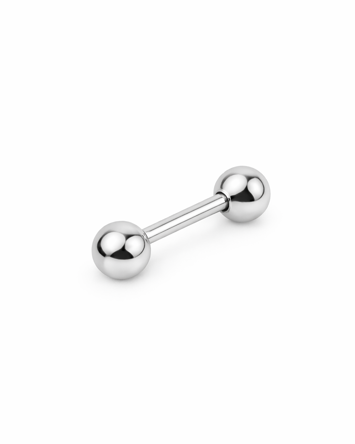 Ball piercing silver