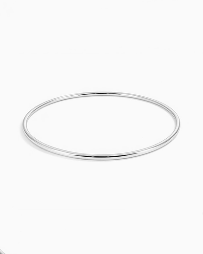 Thin Bangle Silver