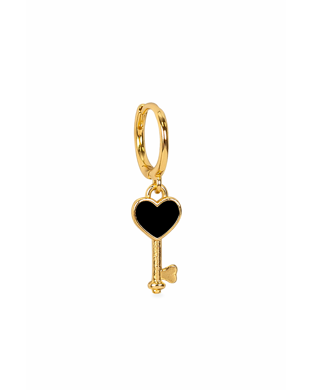 Black keyheart gold