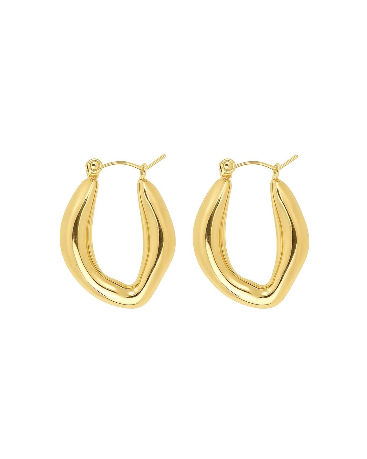 Celine Hoops Gold