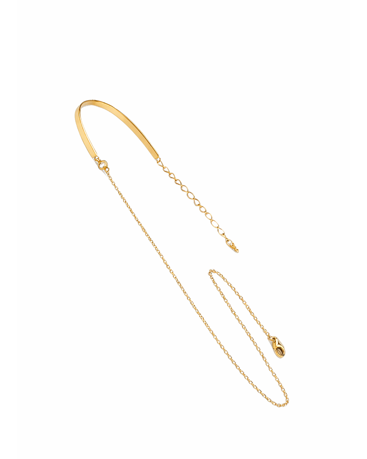 Cuff chain gold