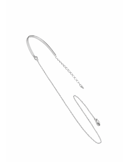 Cuff chain silver