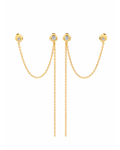 Double chain gold