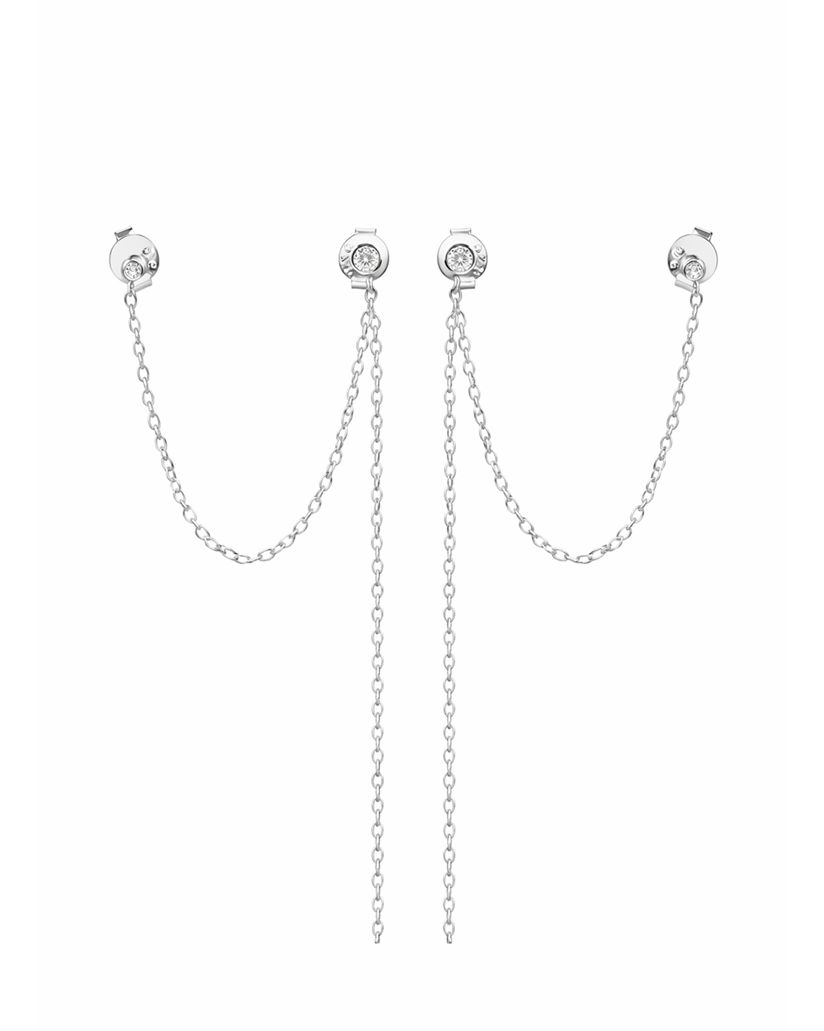 Double chain silver