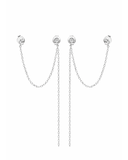 Double chain silver