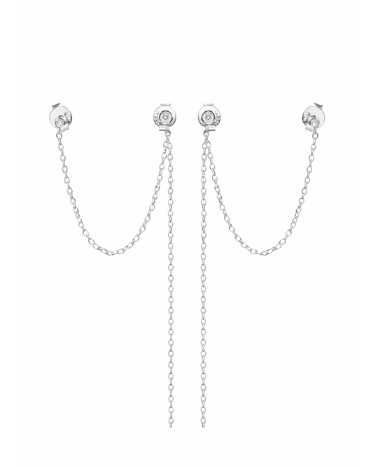 Double chain silver