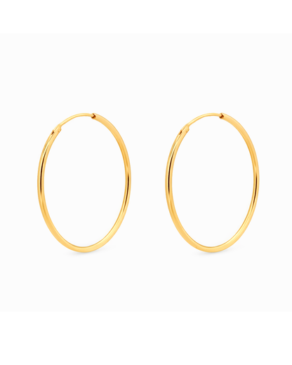 Endless hoops gold